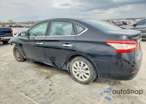 2013 Nissan Sentra S из США, поврежденный, VIN 3N1AB7AP5DL689922